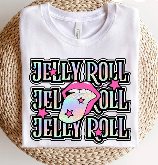 Jellyroll pink/black