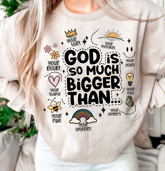 God is much bigger