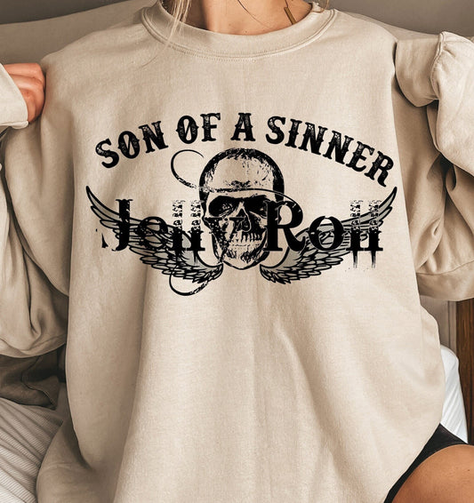 JR son of a sinner skull